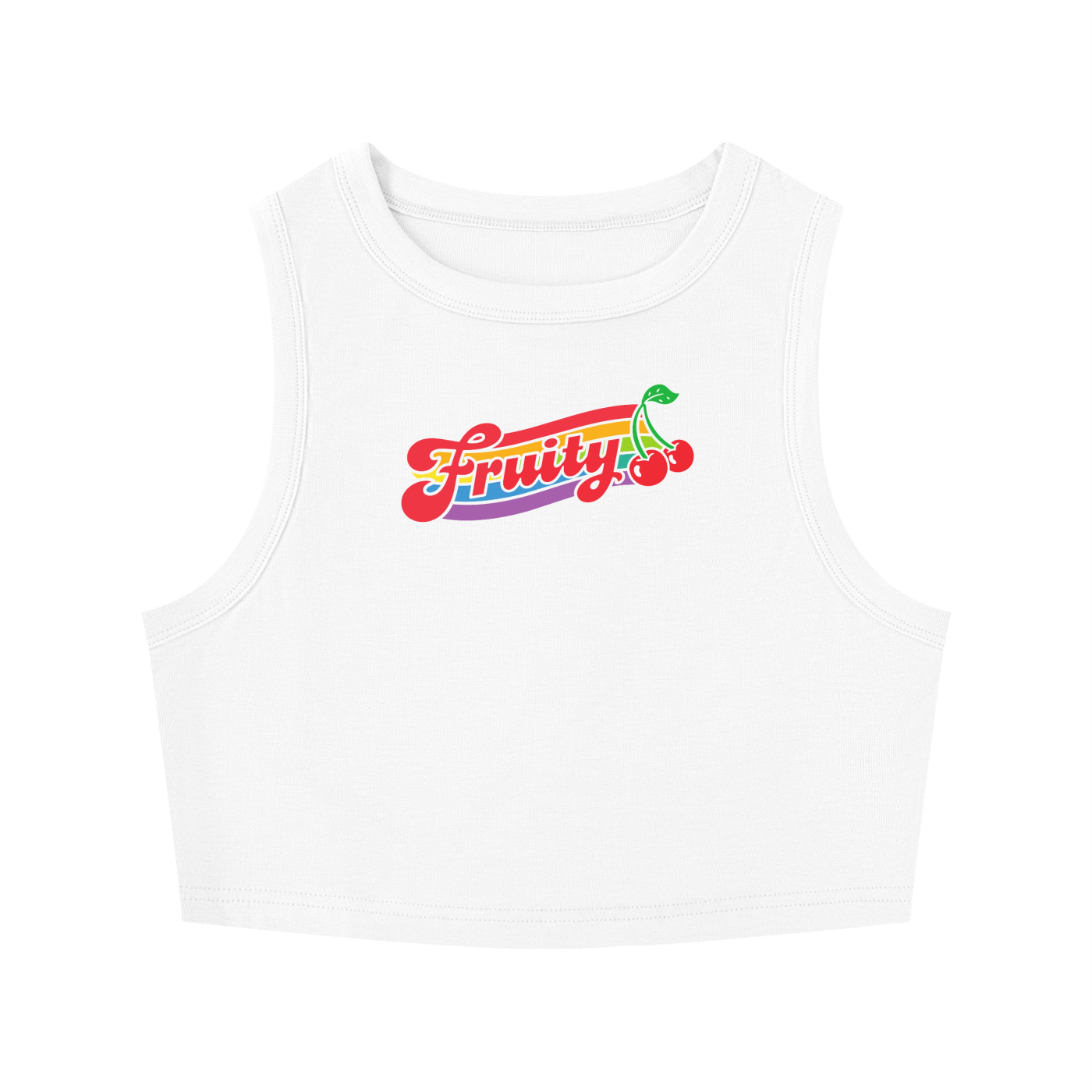 Fruity Cherry Crop Tank ~ GAYSBIE
