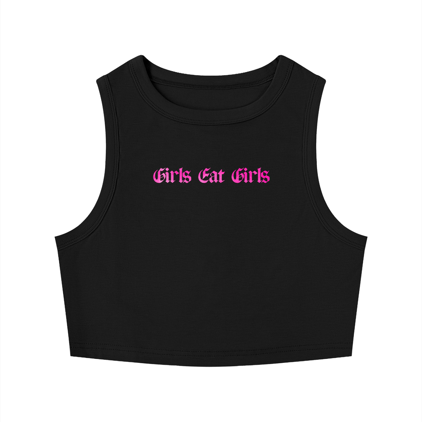 GIRLS EAT GIRLS Crop Tank ~ GAYSBIE