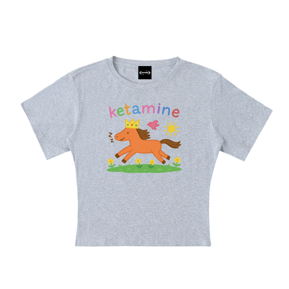 KETAMINE Fantasy Baby Tee ~ GAYSBIE