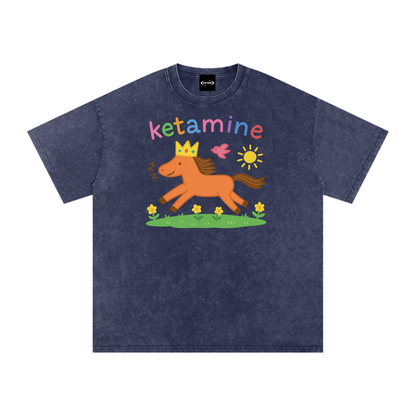 KETAMINE Fantasy Premium Oversized Tee ~ GAYSBIE