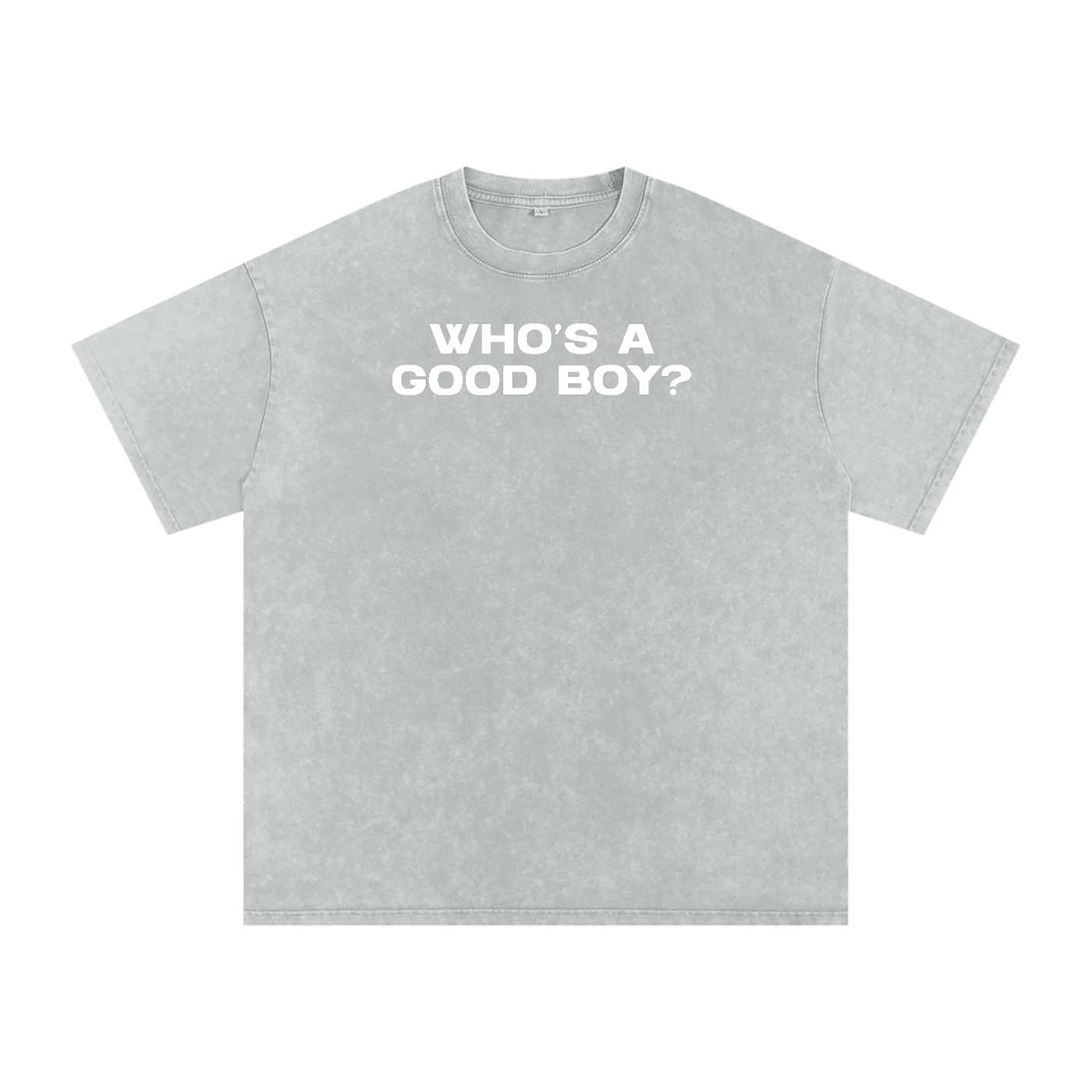 WHO'S A GOOD BOY Premium Oversized Tee ~ GAYSBIE