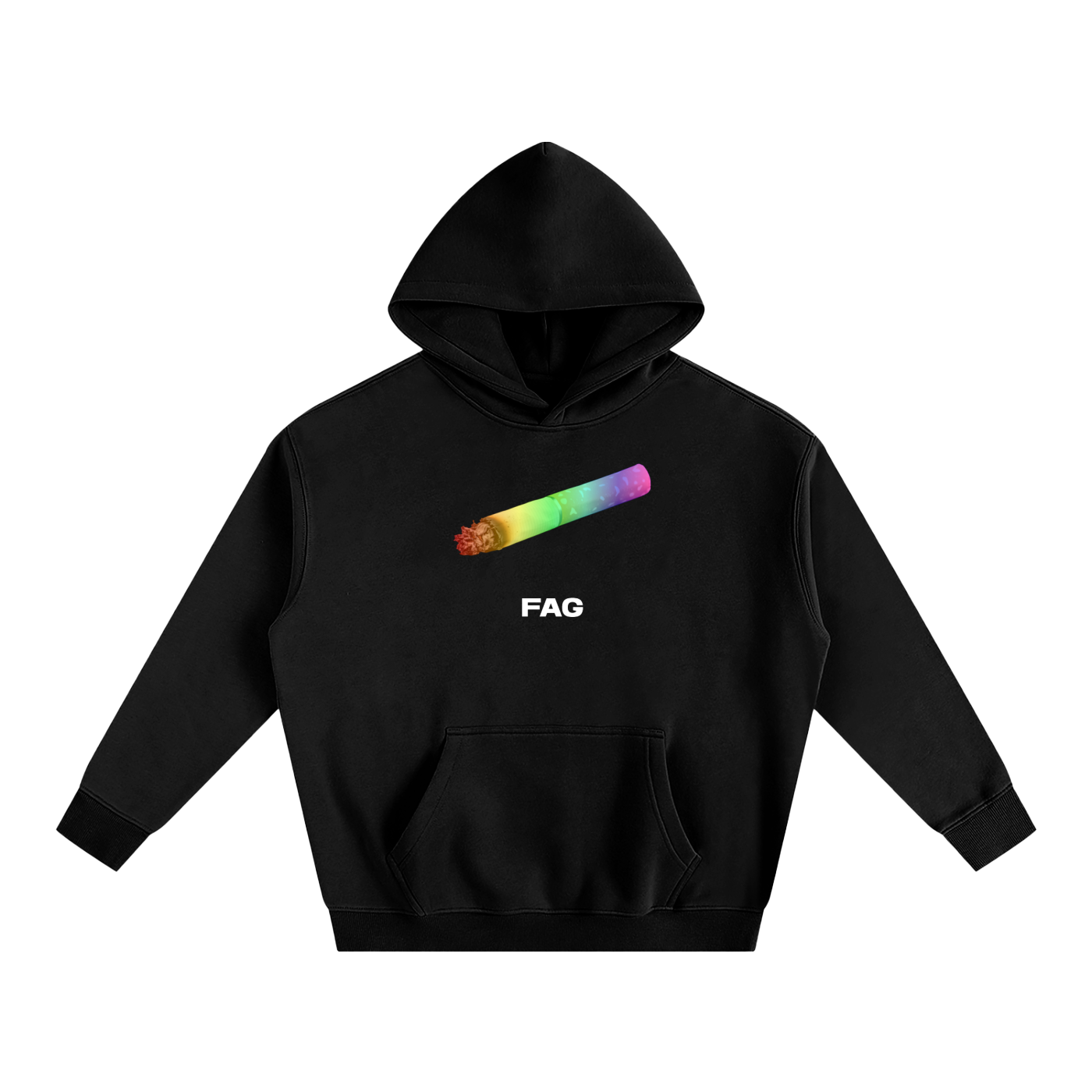 FAG Heavy Fleece Hoodie ~ GAYSBIE
