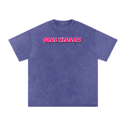 GIRL KISSER Premium Oversized Tee ~ GAYSBIE