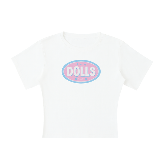 DOLLS TRANS Baby Tee ~ GAYSBIE
