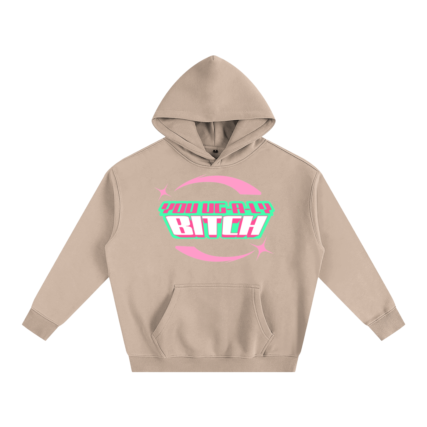 UG-A-LY Heavy Fleece Hoodie ~ GAYSBIE