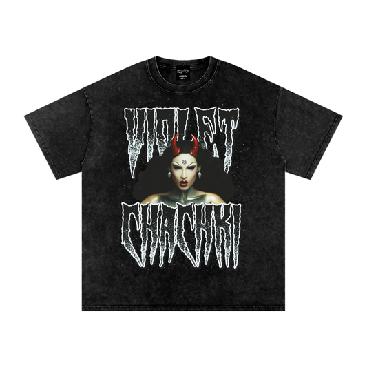 VIOLET CHACHKI GOTH Premium Oversized Tee ~ GAYSBIE