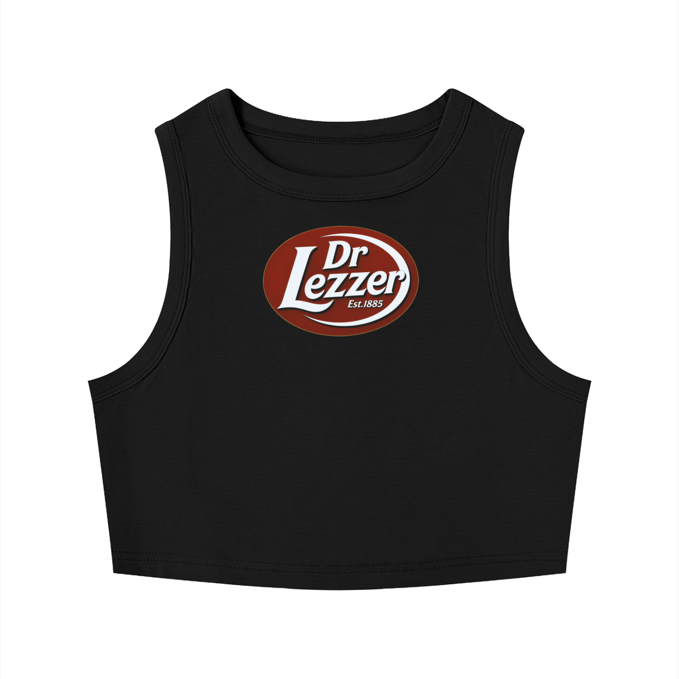 Dr Lezzer - Dr Pepper Lesbian Crop Tank ~ GAYSBIE