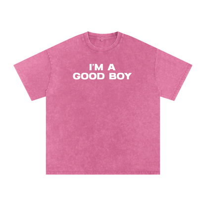 I'M A GOOD BOY Premium Oversized Tee ~ GAYSBIE