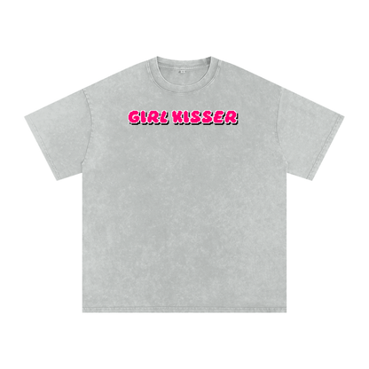 GIRL KISSER Premium Oversized Tee ~ GAYSBIE