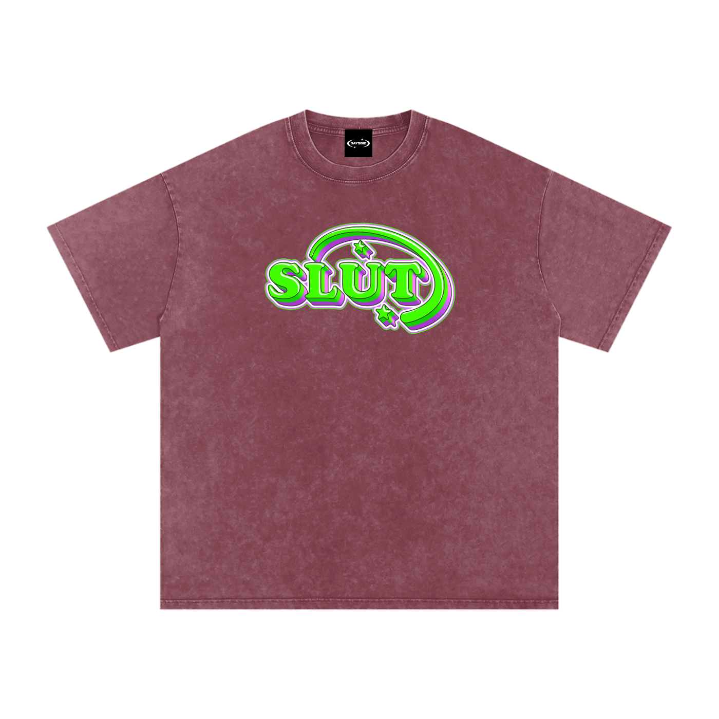 SLUT Premium Oversized Tee ~ GAYSBIE