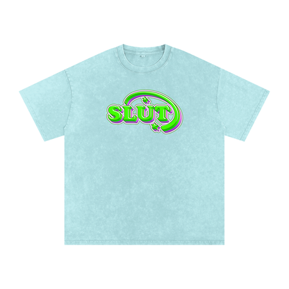 SLUT Premium Oversized Tee ~ GAYSBIE