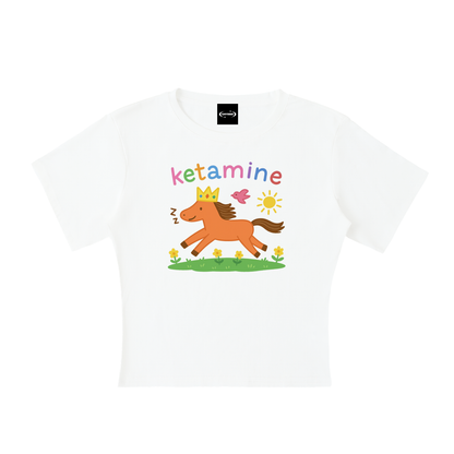 KETAMINE Fantasy Baby Tee ~ GAYSBIE