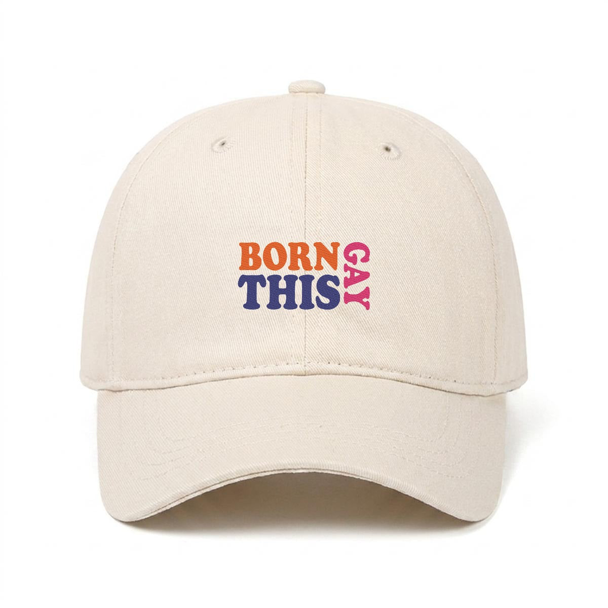 BORN THIS GAY Embroidered Cap ~ GAYSBIE