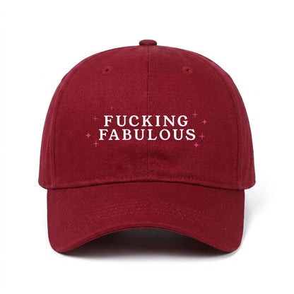 FUCKING FABULOUS Embroidered Cap ~ GAYSBIE