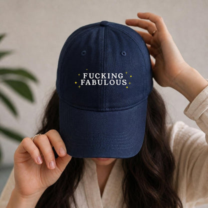 FUCKING FABULOUS Embroidered Cap ~ GAYSBIE