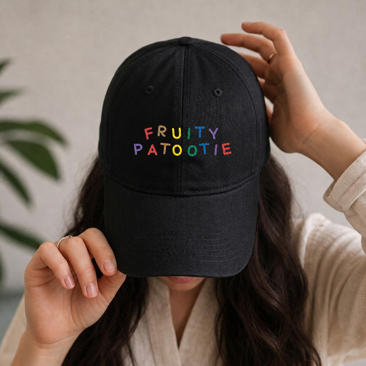 FRUITY PATOOTIE Embroidered Cap ~ GAYSBIE
