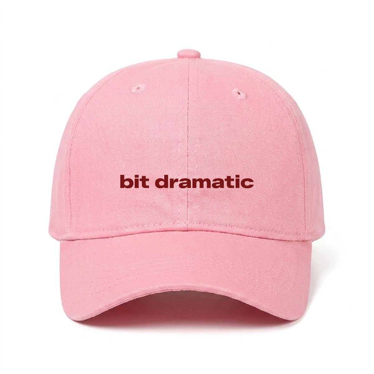 Bit Dramatic Embroidered Cap - Queer Streetwear Dad Hat USA GAYSBIE