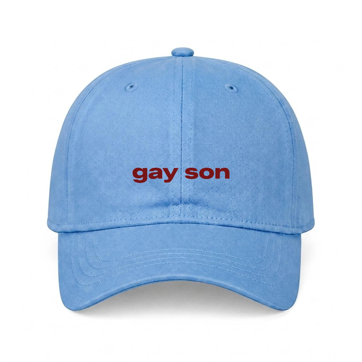 gay son Embroidered Cap ~ GAYSBIE