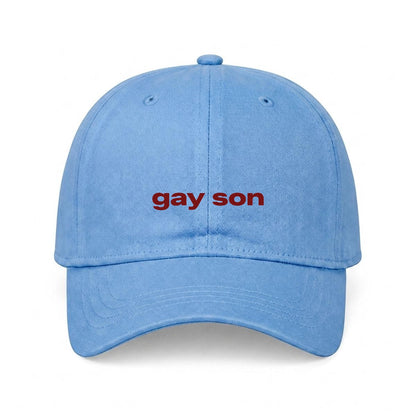 gay son Embroidered Cap ~ GAYSBIE