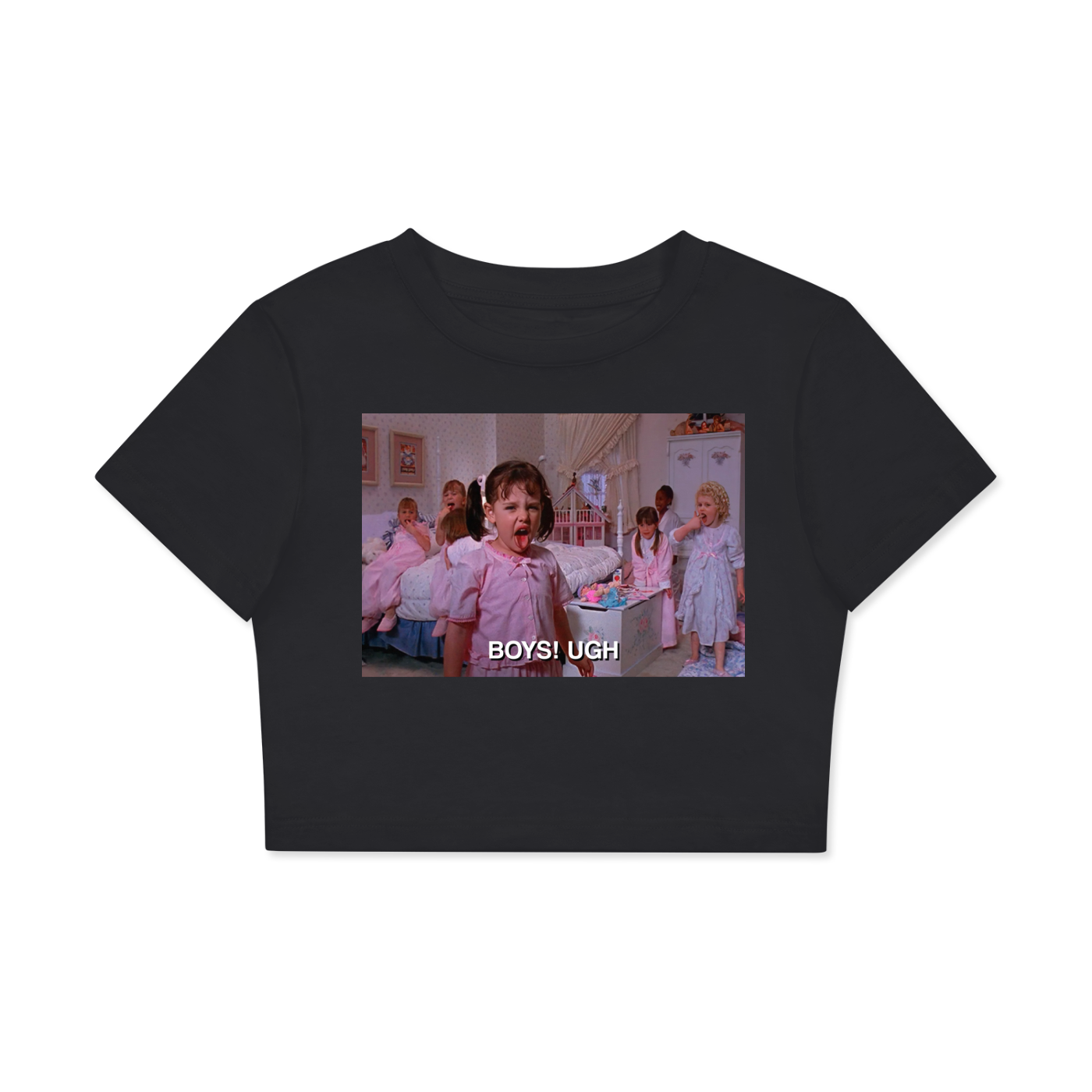 BOYS! UGH Crop Tee ~ GAYSBIE