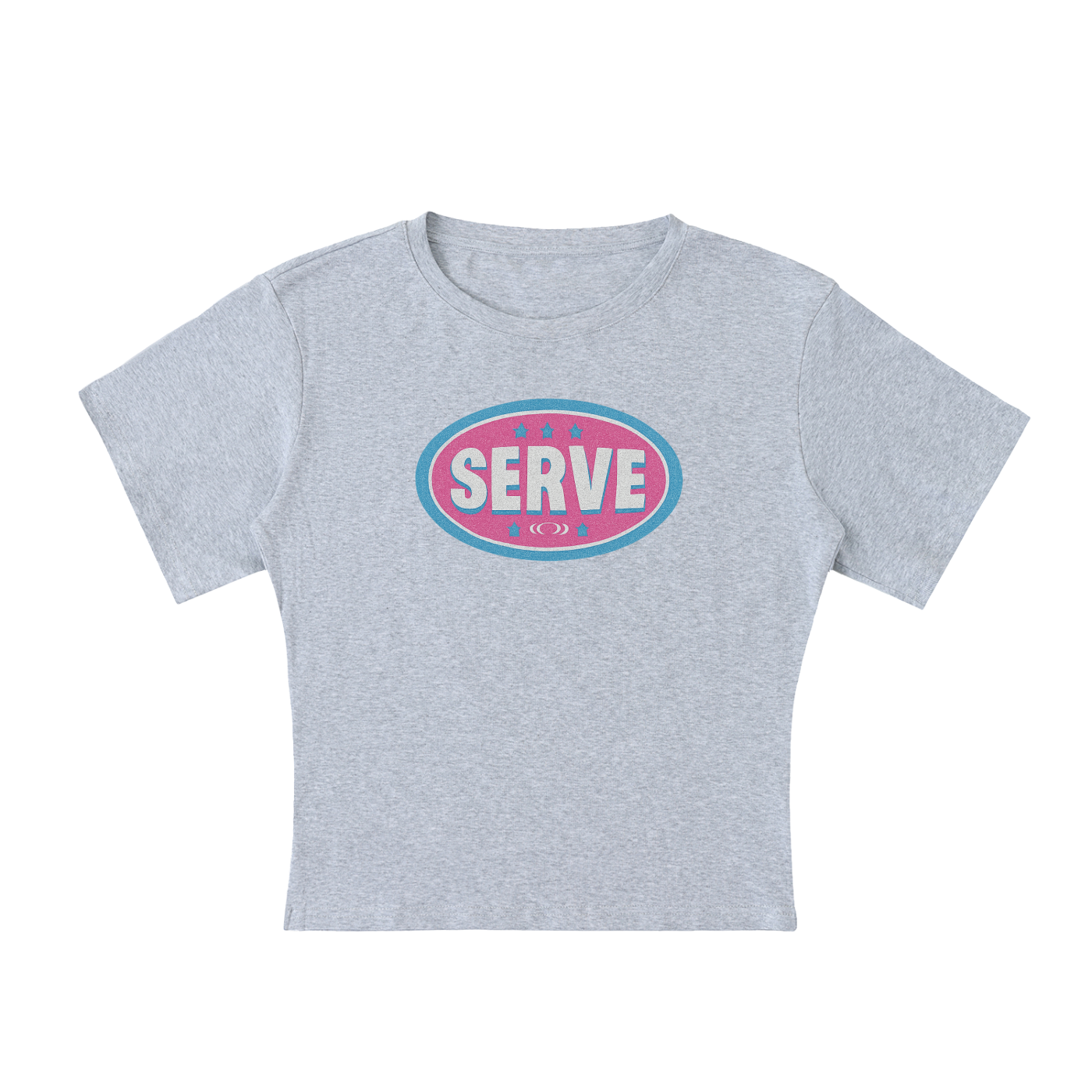 SERVE BADGE Baby Tee ~ GAYSBIE