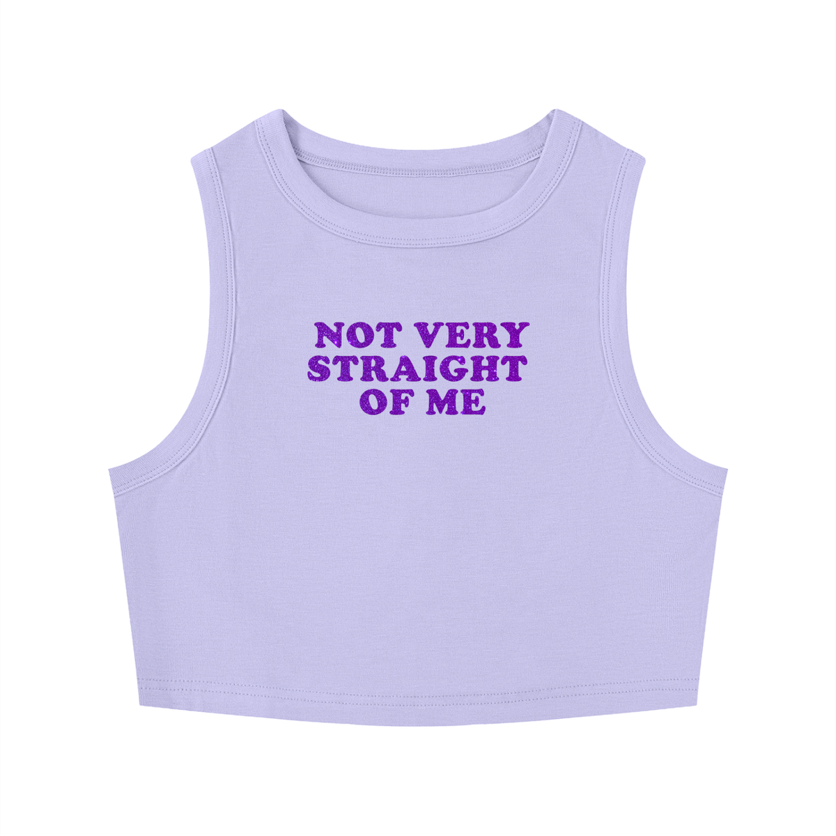 Women's Tight Crewneck Crop Tank Top