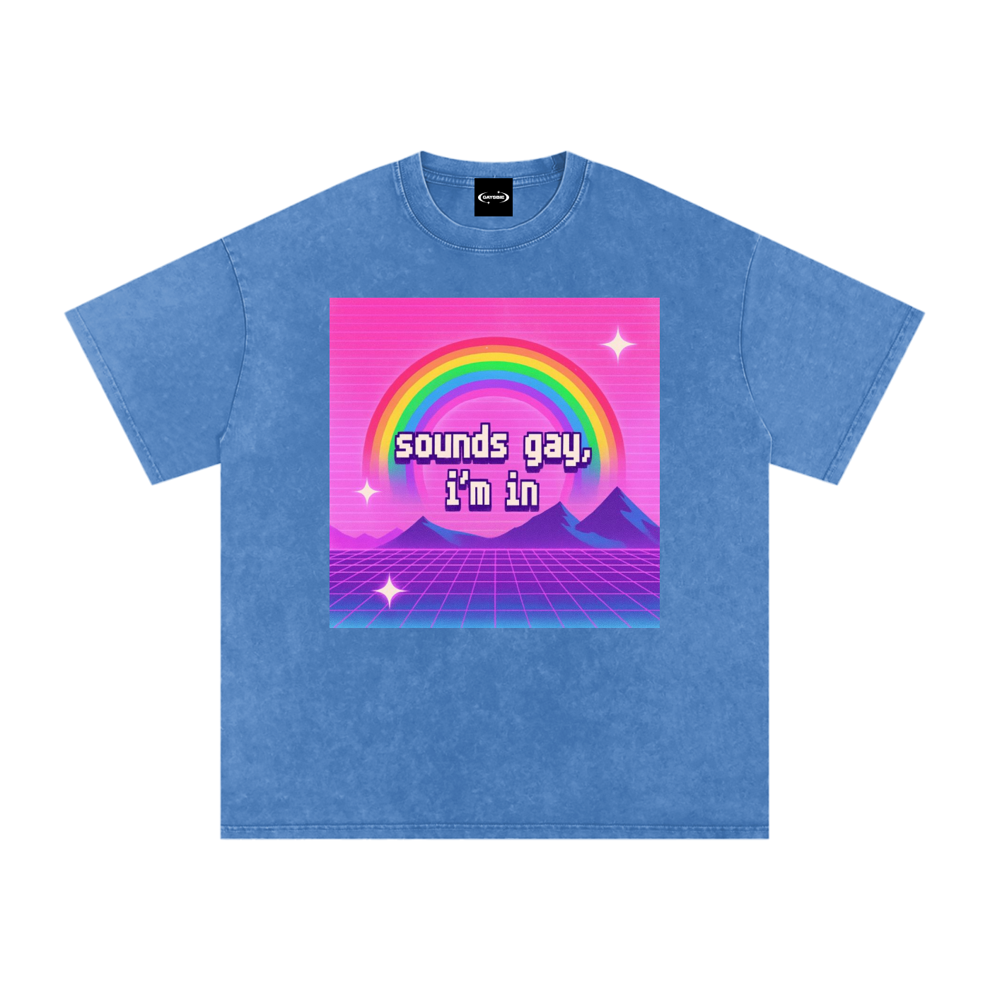 Sounds Gay Premium Oversized Tee ~ GAYSBIE