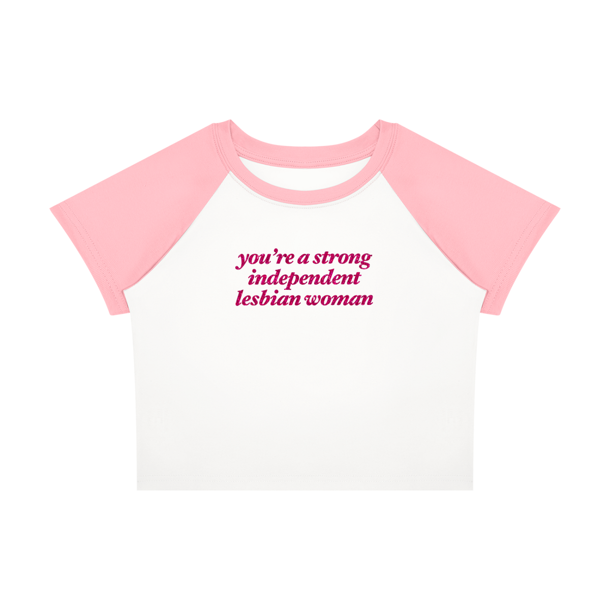 Women’s Raglan Color Block Baby T-Shirt