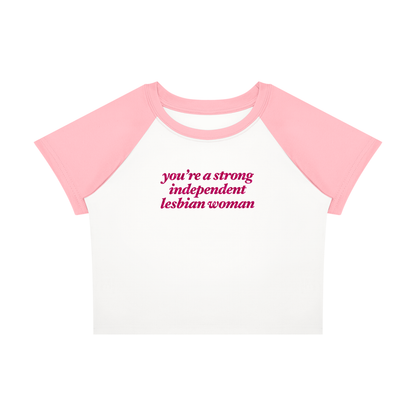 Women’s Raglan Color Block Baby T-Shirt