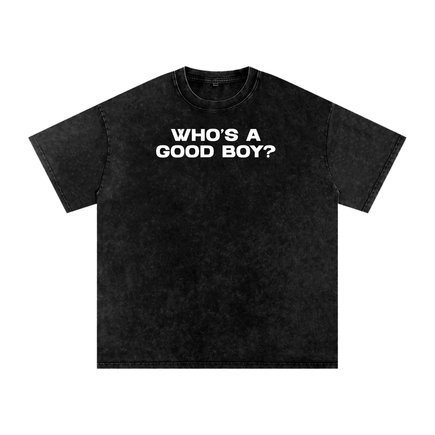 WHO'S A GOOD BOY Premium Oversized Tee ~ GAYSBIE