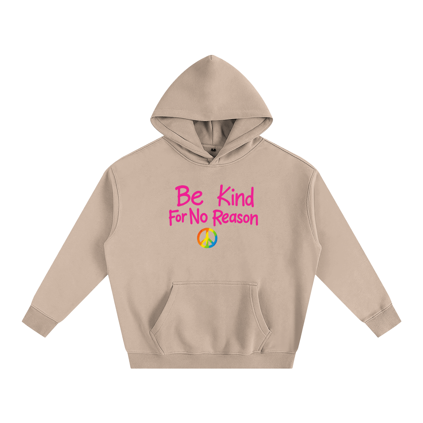Be Kind For No Reason Heavy Fleece Hoodie ~ GAYSBIE