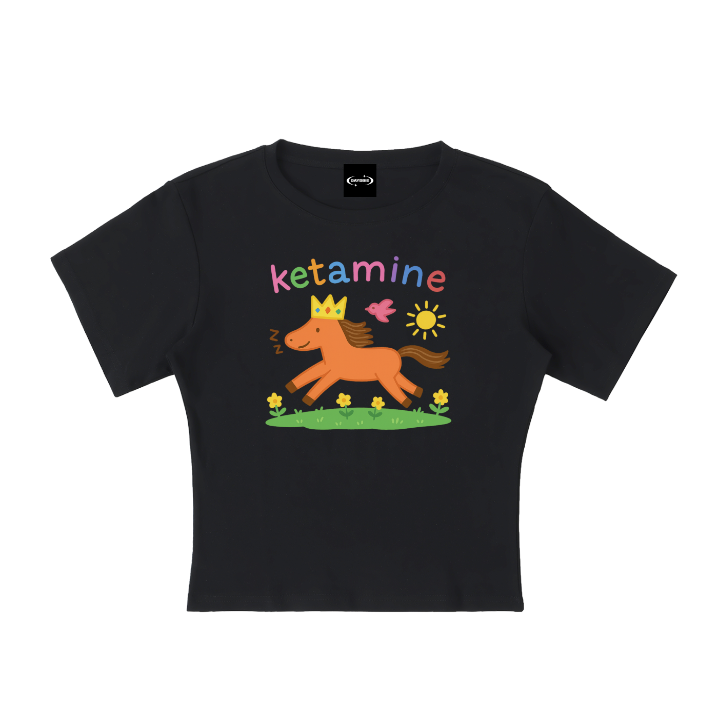 KETAMINE Fantasy Baby Tee ~ GAYSBIE