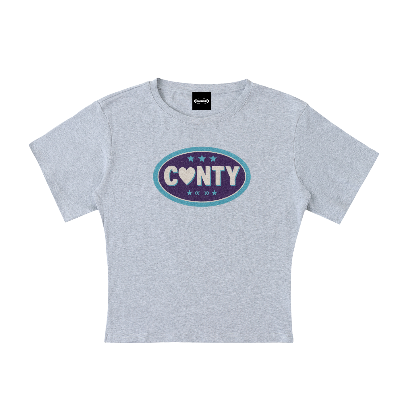 CUNTY BADGE  Baby Tee ~ GAYSBIE