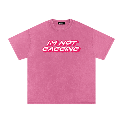GAGGING Premium Oversized Tee ~ GAYSBIE
