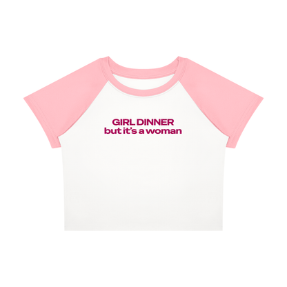 Women’s Raglan Color Block Baby T-Shirt