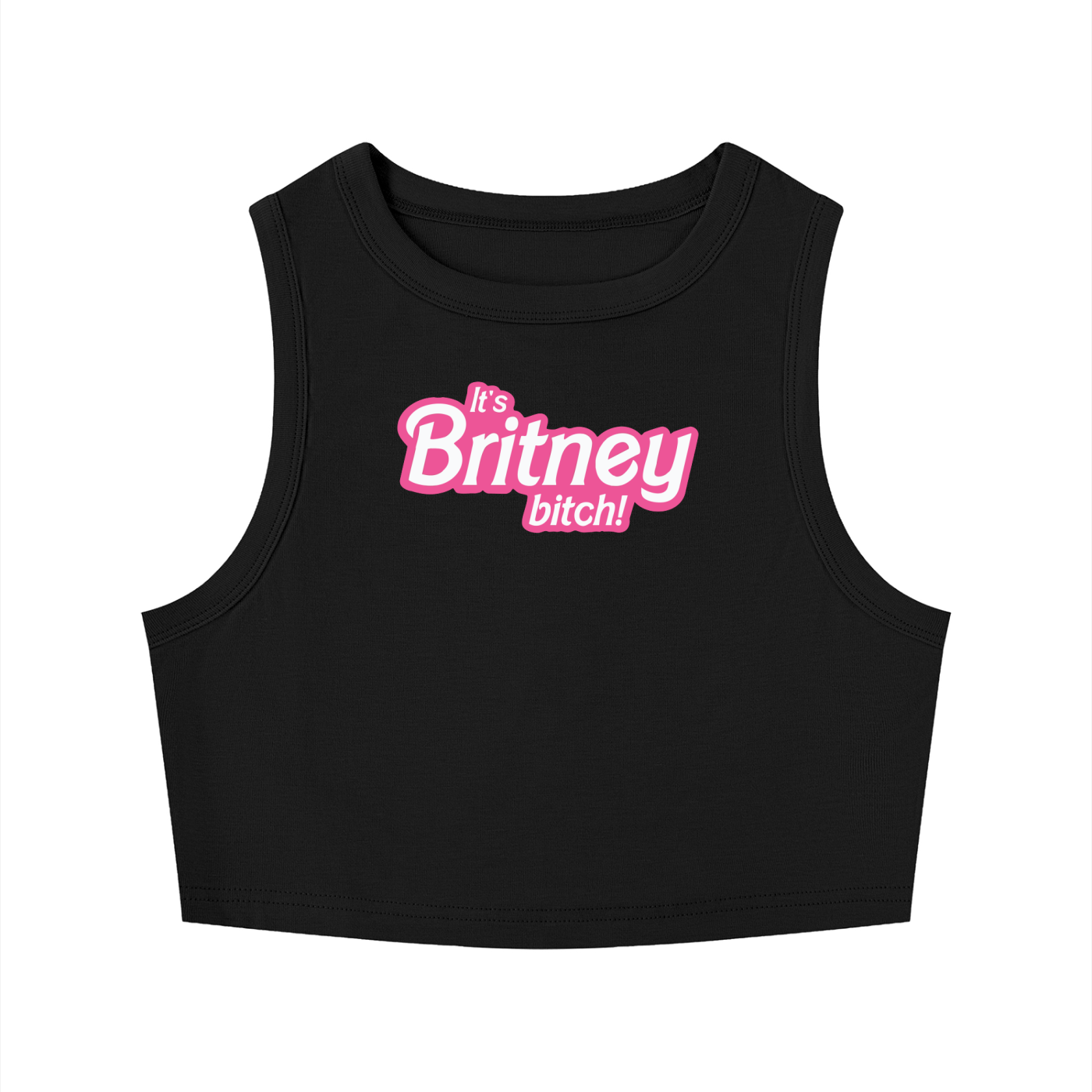 It's Britney Bitch Crop Tank ~ GAYSBIE