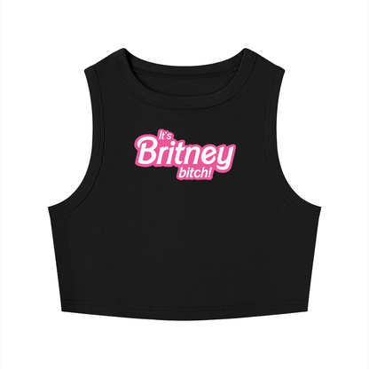 It's Britney Bitch Crop Tank ~ GAYSBIE