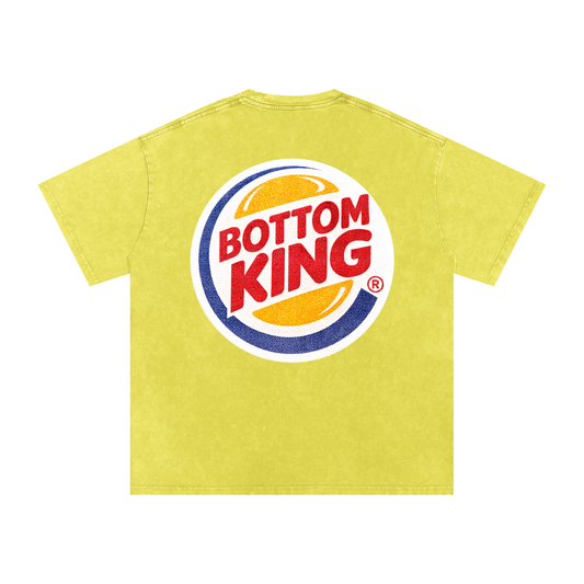BOTTOM KING Premium Oversized Tee ~ GAYSBIE