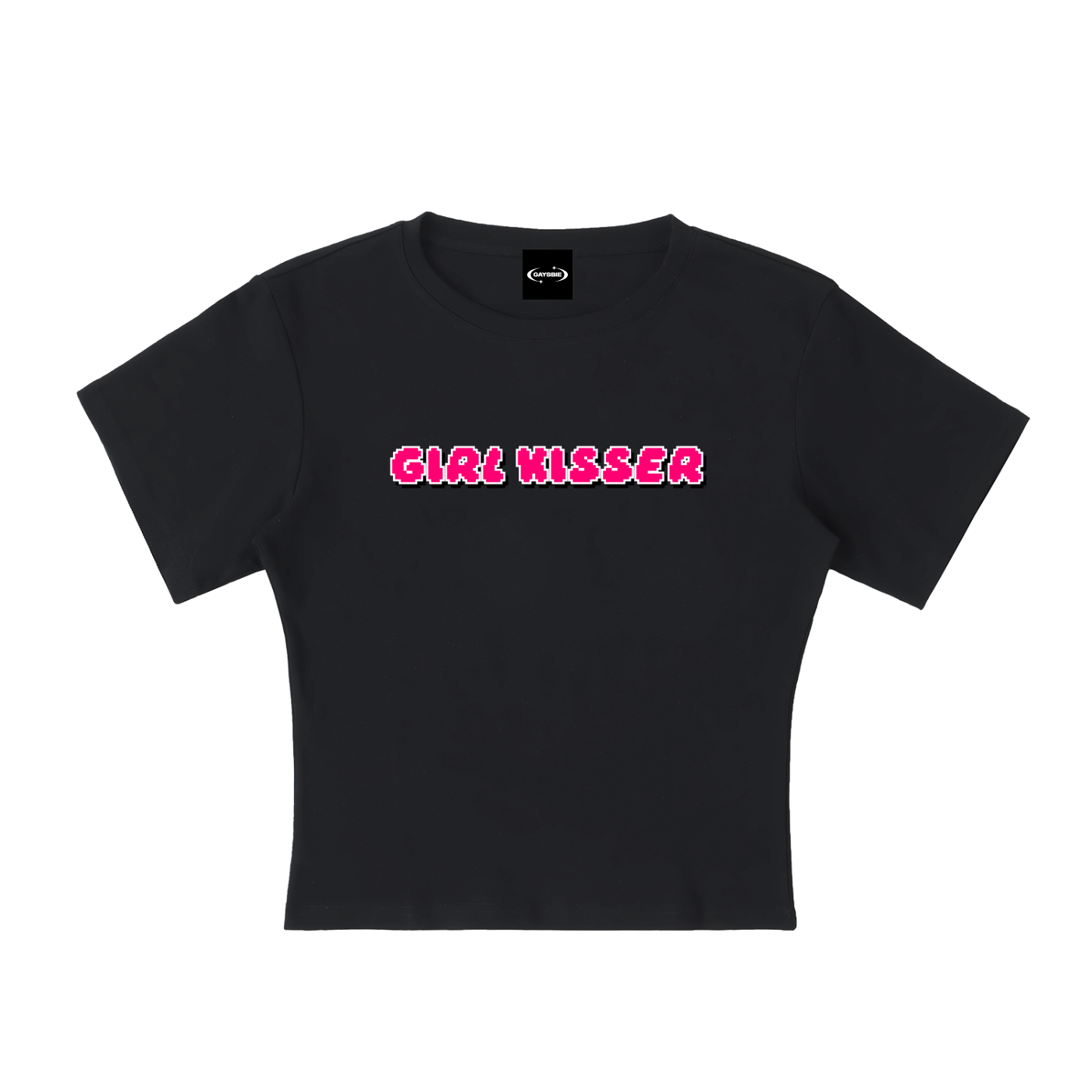 GIRL KISSER Baby Tee ~ GAYSBIE