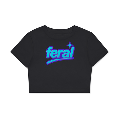 FERAL Crop Tee ~ GAYSBIE
