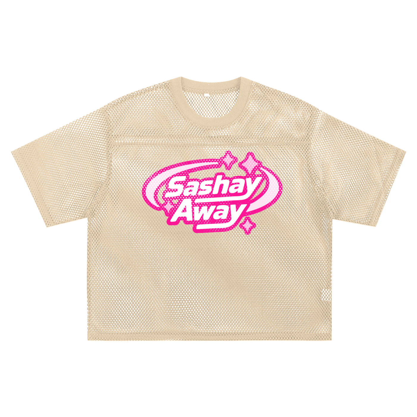Sashay Away Boxy Mesh Tee ~ GAYSBIE