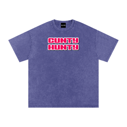 CUNTY HUNTY Premium Oversized Tee ~ GAYSBIE