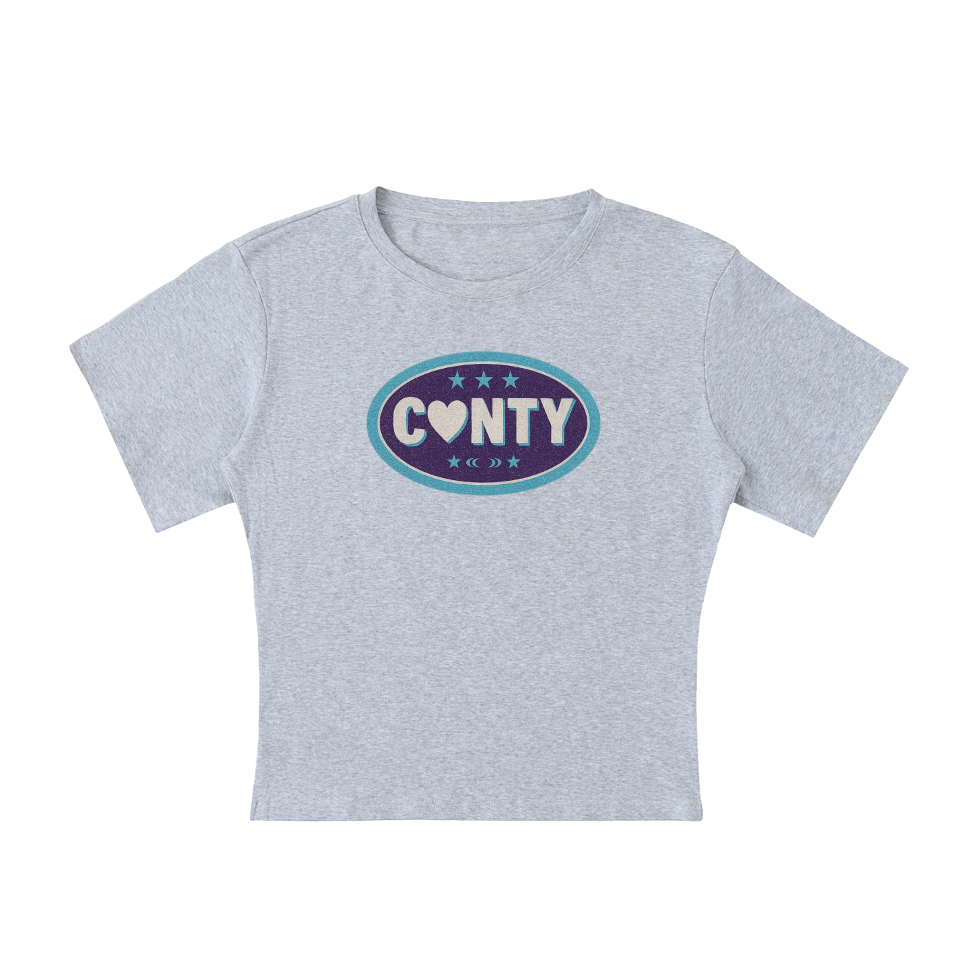 CUNTY BADGE  Baby Tee ~ GAYSBIE