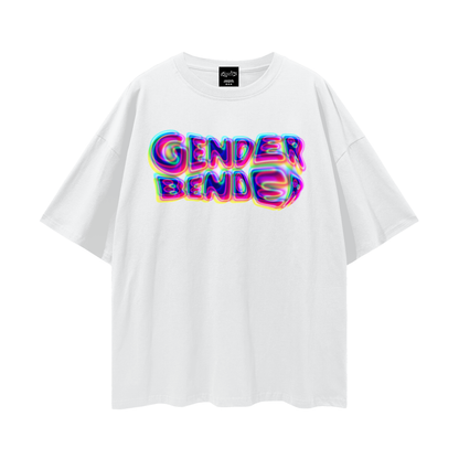 GENDER BENDER Trippy Oversize Drop Shoulder Tee ~ GAYSBIE