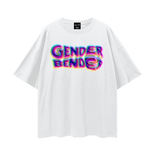 GENDER BENDER Trippy Oversize Drop Shoulder Tee ~ GAYSBIE