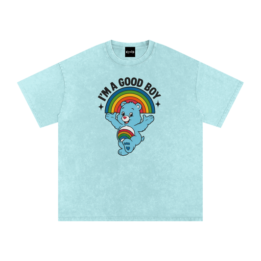 I'M A GOOD BOY BEAR Premium Oversized Tee ~ GAYSBIE