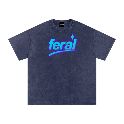 FERAL Y2K Premium Oversized Tee ~ GAYSBIE