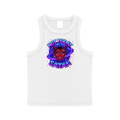 NOT TODAY SATAN Premium Baby Tank ~ GAYSBIE
