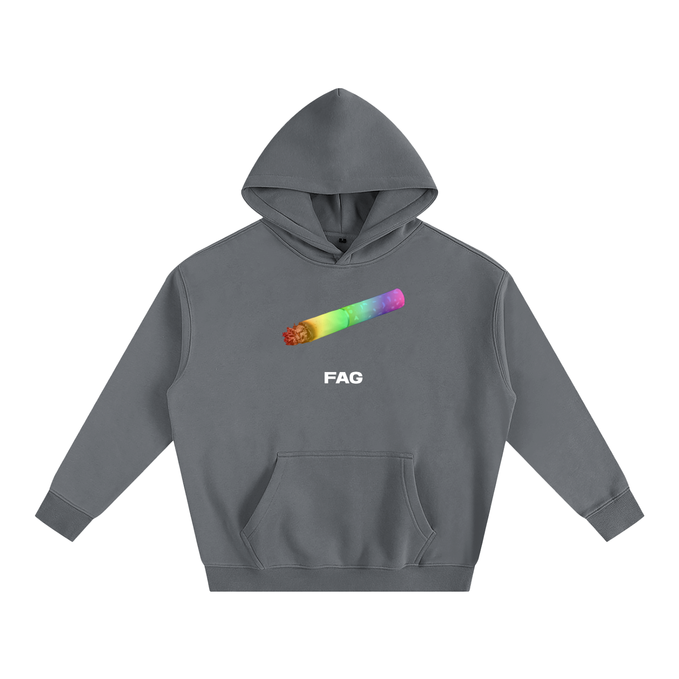 FAG Heavy Fleece Hoodie ~ GAYSBIE