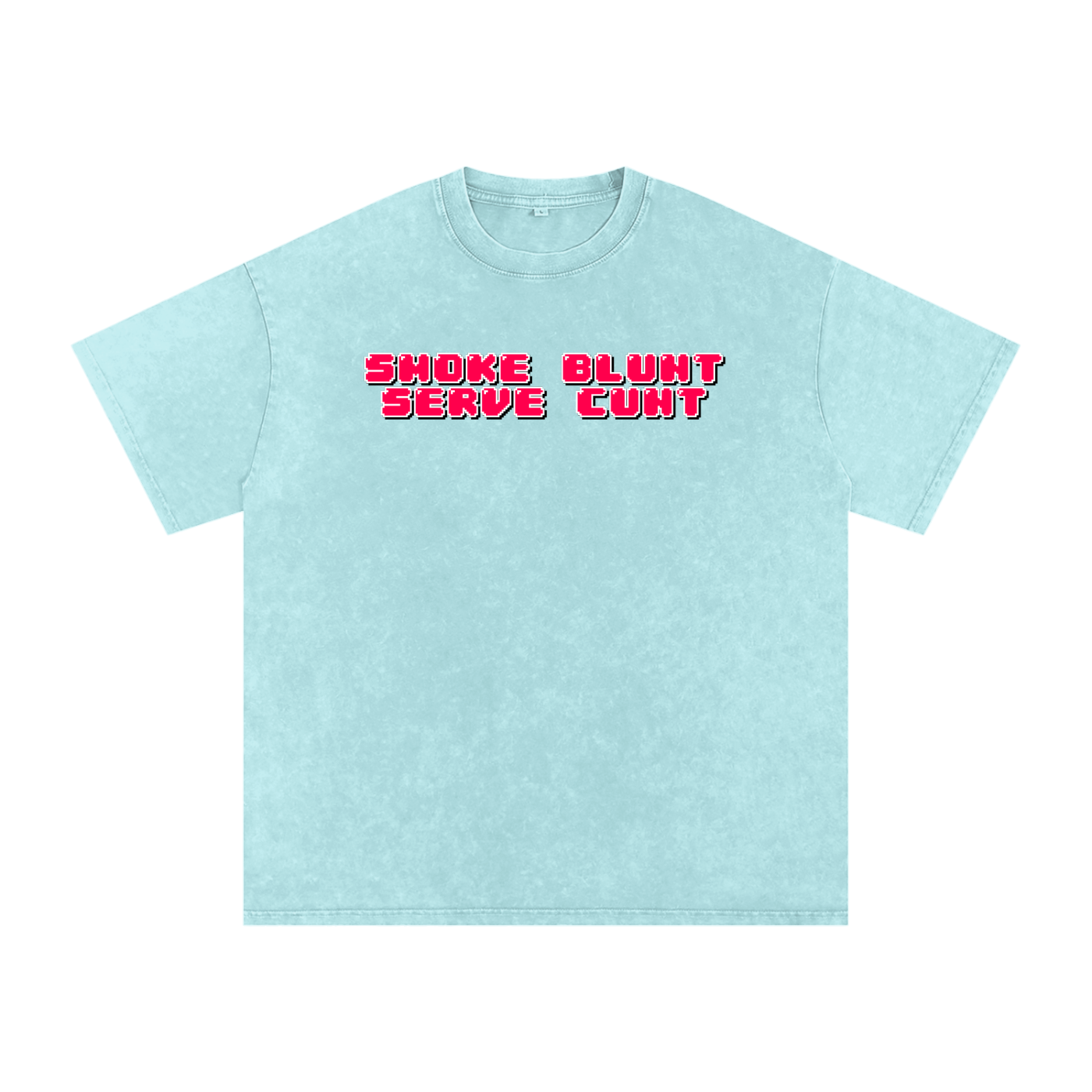 SMOKE BLUNT SERVE CUNT Premium Oversized Tee ~ GAYSBIE